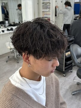 ドットトウキョウ 横浜店(dot.tokyo) 【菊地瞬平】波巻きツイストスパイラル(横浜/メンズパーマ)