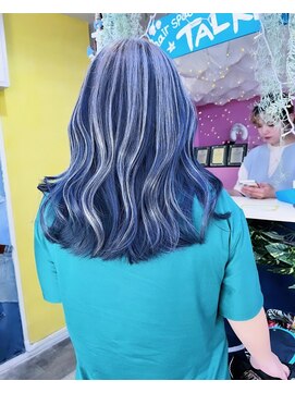 トーク 武庫之荘(TAL'KE) TAL’KE武庫之荘/アンブレラカラー×ホワイトシルバー_339