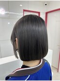 髪質改善＊グレージュボブ＊美髪【Zina 札幌大通】