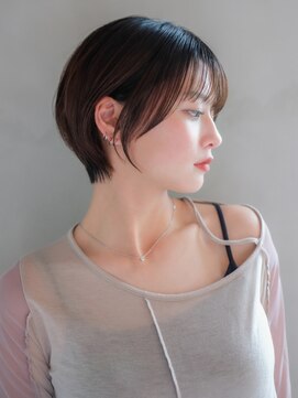 シオン(shion) 透明感カラーオリーブカラー小顔黒髪ネビージュ_F0244