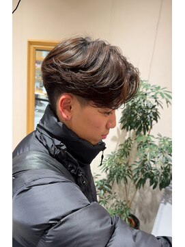 レックスヘアーインターナショナル(ReX HAIR INTERNATIONAL) 【吉元　龍一】美シルエットのフェザーパーマ