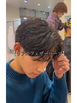 レジット メンズ ヘアサロン(LEGIT MEN's HAIR SALON) フェザーショート　刈り上げ手前