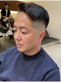 スキンフェードメンズカット刈り上げツーブロック