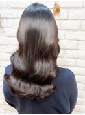 縮毛矯正×艶髪レイヤーカット◎大人可愛い小顔ミディアム