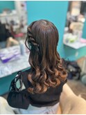 ねじりのハーフツイン