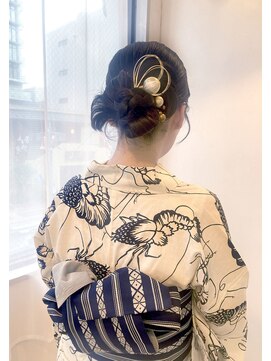 ヘアアンドメイク スタジオ ミムロ(HAIR&MAKE STUDIO MIMURO) 浴衣着付け 浴衣ヘアセット