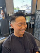 ヒロザバーバー(HIRO THE BARBER)&nbsp;ローフェード　宇部市/理容室/理容院/メンズカット