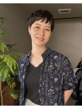 ホヌン 茅ヶ崎(Honnun) 【美シルエット】大人の似合わせベリーショート/茅ヶ崎