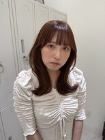 ジーナ 福岡天神(Zina) ミディアムヘア/暗めカラー/デザインカラー/髪質改善