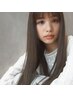 【髪質改善】顔まわり酸性ストレート＋カット＋2stepケラチンアミノ酸tr☆