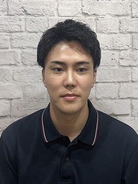 グレイスフルバーバー 赤坂見附店 ツーブロアップバング × パーマ感スタイル