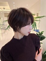 オーロ Costa西宮北口(ORO)&nbsp;大人ショートボブ丸みショートカットマッシュショート前髪あり