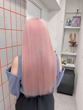 melt.tokyo【メルトトウキョウ】【4月中旬NEW OPEN(予定)】 インナーカラー/トリートメント/デザインカラー/ペールピンク