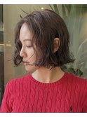 ◎フレンチボブパーマボブロングパーマロングウルフパーマ表参道