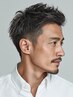 【水曜限定｜仕事帰りOK】カット＋顔そり（眉カット込み） ￥6050