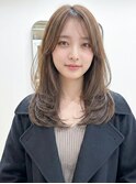 韓国ハッシュレイヤーカット×前髪ありカーテンバング♪【高崎】