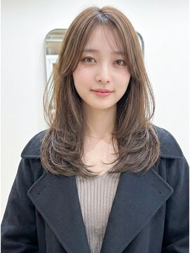 フレイムスヒュー 高崎店(FRAMES HUE) 韓国ハッシュレイヤーカット×前髪ありカーテンバング♪【高崎】