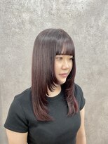 ジールサロン つくば本店 顔周りレイヤーカット