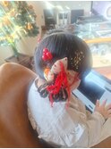 七五三ヘアセット11.28小顔
