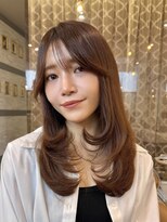 ロンドアベニール 北千住(Lond avenir)&nbsp;ダークパープル/髪質改善/縮毛矯正/オリーブベージュ/北千住