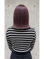 エルム センター南(Elme)&nbsp;ラベンダーカラー×切りっぱなしボブ