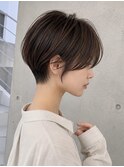襟足すっきり後頭部ふんわりショート/30代/藤沢