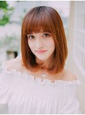 触りたくなる☆ツヤ髪ボブ【大島】