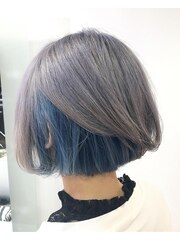 【BROAD HAIR】インナーブルー