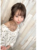 ゴム1本簡単ポニーテールアレンジ！