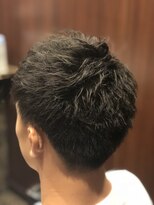 ヒロギンザ 田町店(HIRO GINZA)&nbsp;ショート×ソフトパーマ　田町/床屋/三田