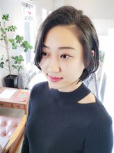 プリーモ ヘアー レガロ(Primo hair REGALO) 20代・30代大人可愛い小顔ワンサイドショートボブ丸み前下がり