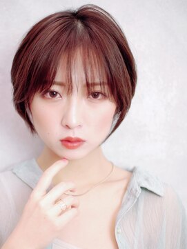 ベック ヘアサロン(BEKKU hair salon) 大人可愛い☆くびれひし形ショートボブ【BEKKU 恵比寿】吉永