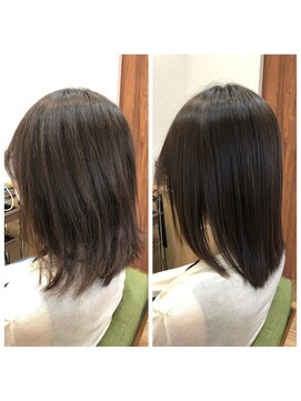 ヘアーグラン(Hair Gran.) 縮毛矯正施術例