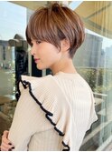 【30代/40代/50代】小顔前下がりショートボブ【中村】