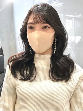 ラブクロムトーキョー オモテサンドウ(LOVECHROME OMOTESANDO) 韓国風くびれヘア☆網紅ワンホン☆メルティカラー