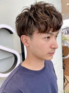 エムスラッシュ アヴェダ 自由が丘(M.SLASH AVEDA) 自由が丘/マッシュパーマ/メンズパーマ/ツーブロック/刈り上げ!