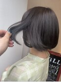 【WiLL京橋店】栗野京弥　丸みボブ透明感グレージュ