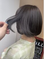 ウィル 京橋店(WiLL)&nbsp;【WiLL京橋店】栗野京弥　丸みボブ透明感グレージュ