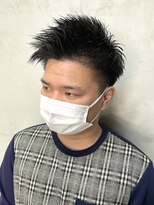 ワム(wom)&nbsp;短髪　アップバング　ショート