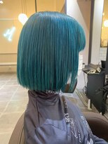 サロンドミルク 新百合ヶ丘店(salon de MiLK)&nbsp;＊ボブミニボブハイトーンダブルカラーカラーバター新百合ヶ丘