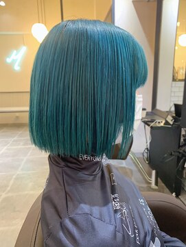 サロンドミルク 新百合ヶ丘店(salon de MiLK) *ボブミニボブハイトーンダブルカラーカラーバター新百合ヶ丘