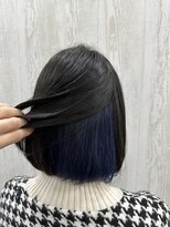 テーラヘアー 木更津本店(TELA HAIR) インナーカラー×ブルー