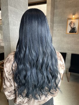 ブレイブ ヘアデザイン(BRaeVE hair design) ネイビーブルー