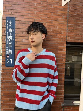 カーニー 上野(kearny) アップバング/ツーブロックマッシュ/波巻き[上野駅]