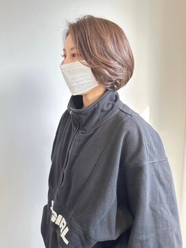 エレノア 仙台(Eleanor) ポイントレイヤーボブ【高橋圭】