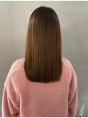 ツヤ&まとまり◯な髪質改善ストレート