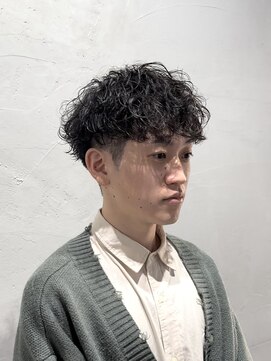 ガオプロデュースバイレボ(gao produced by revo) 【曽我尾真生】波巻きパーマ/メンズパーマ/刈り上げ