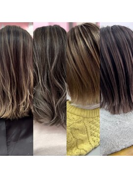 グラスペディア(graspedia) バレイヤージュカラー【広島県バレイヤージュカラー】