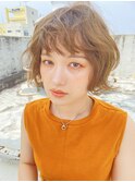 浮遊感あふれるクシュっとパーマ☆