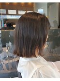 #切りっぱなし#透明感カット